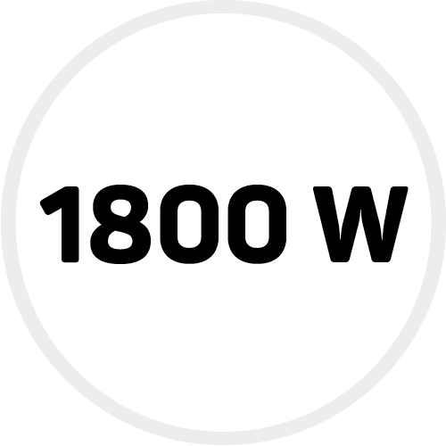 1800 W Güçlü Motor