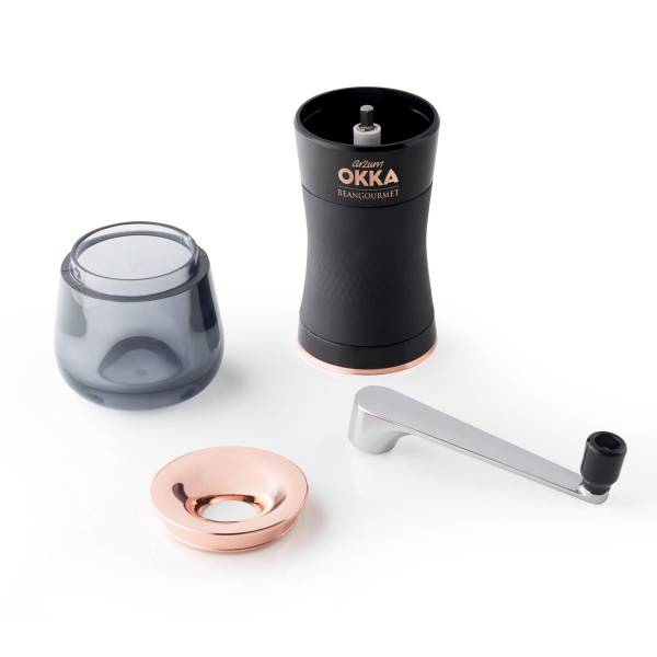 OK003 OKKA Beangourmet Turkish Coffee Grinder Black Arzum